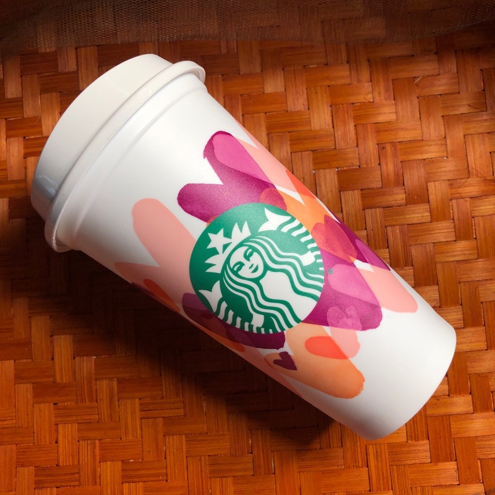 NEW Starbucks Valentine 2020 Reusable 16oz Hot Cup